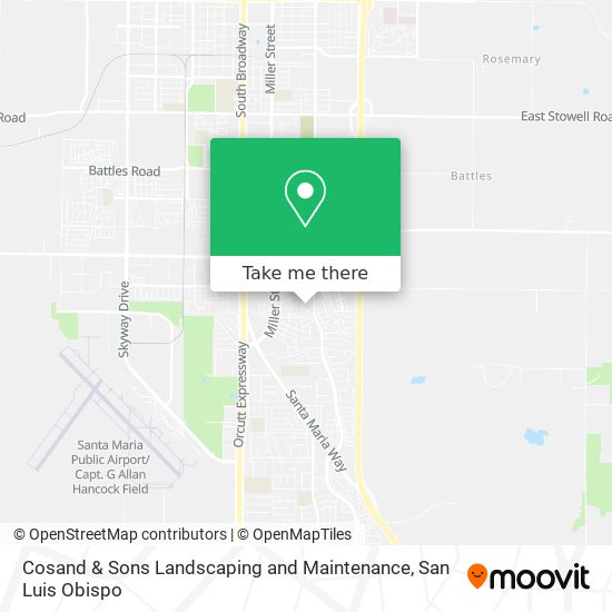 Cosand & Sons Landscaping and Maintenance map