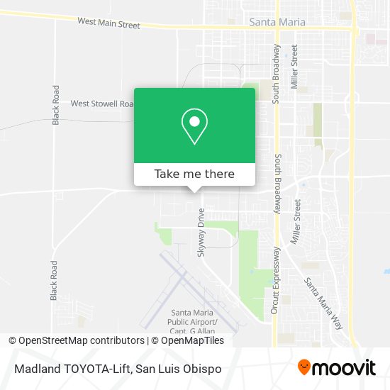 Mapa de Madland TOYOTA-Lift