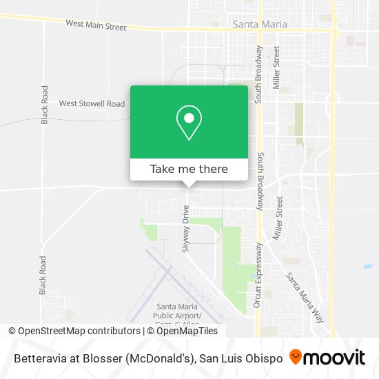 Betteravia at Blosser (McDonald's) map