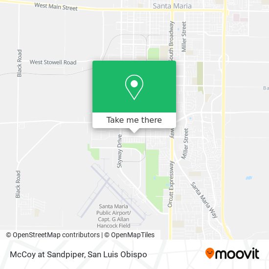 Mapa de McCoy at Sandpiper