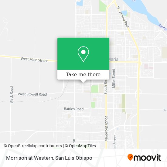 Mapa de Morrison at Western