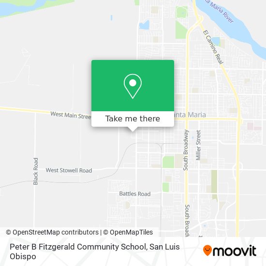Mapa de Peter B Fitzgerald Community School