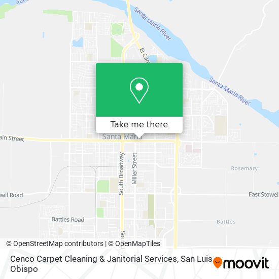 Cenco Carpet Cleaning & Janitorial Services map