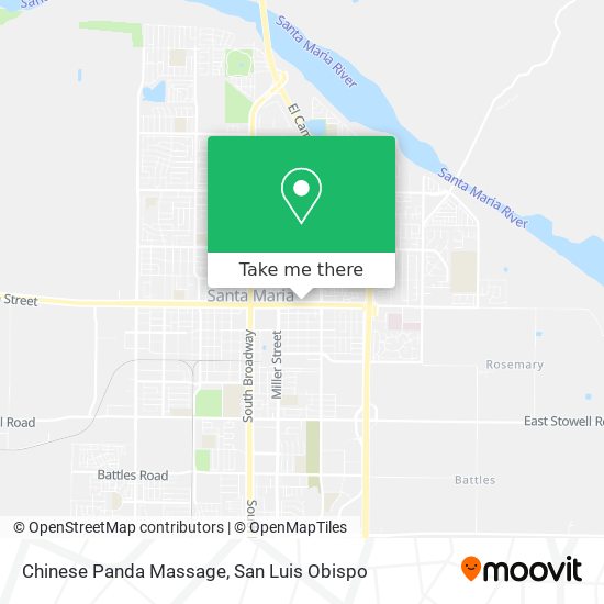 Mapa de Chinese Panda Massage