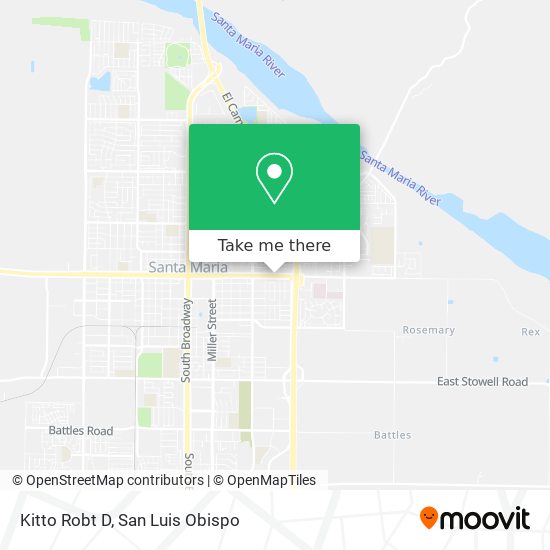 Mapa de Kitto Robt D
