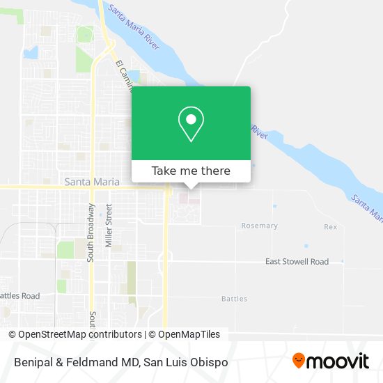 Benipal & Feldmand MD map