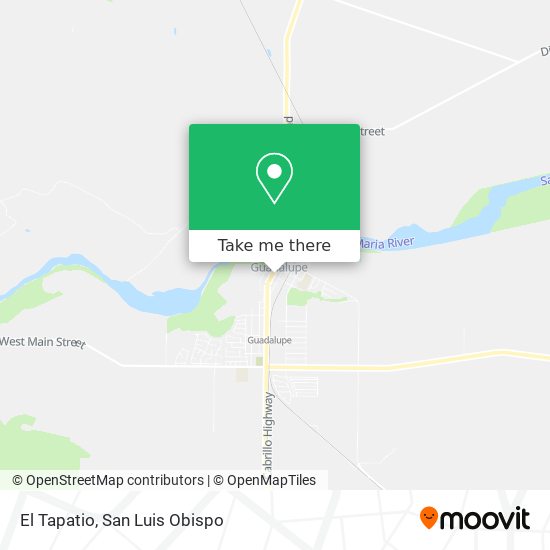 El Tapatio map