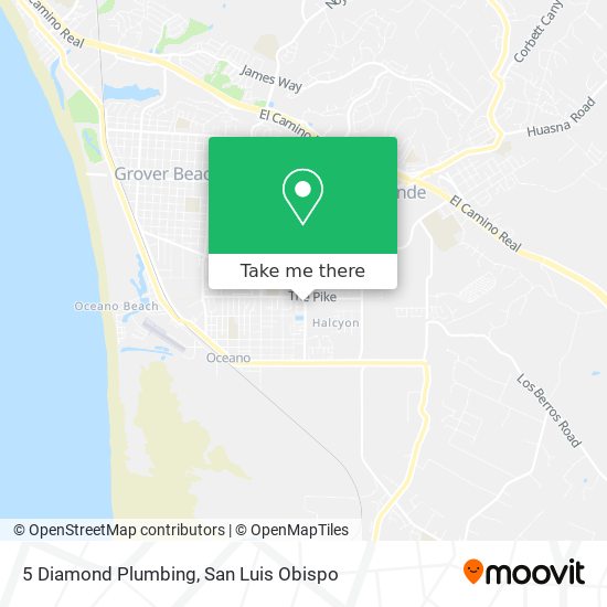 5 Diamond Plumbing map