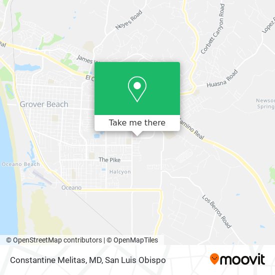 Mapa de Constantine Melitas, MD