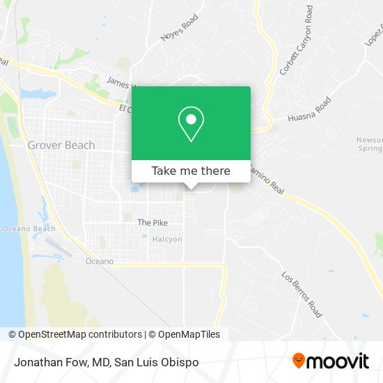 Mapa de Jonathan Fow, MD