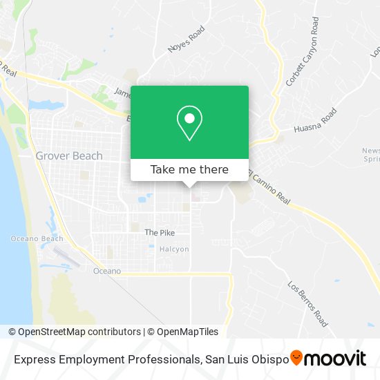 Mapa de Express Employment Professionals