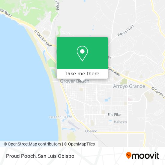 Proud Pooch map