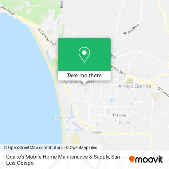 Quake's Mobile Home Maintenance & Supply map
