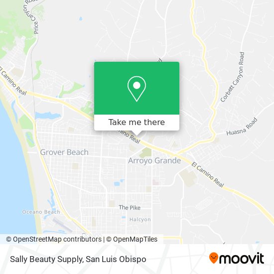 Sally Beauty Supply map