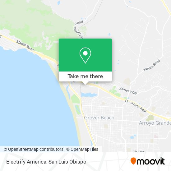 Electrify America map
