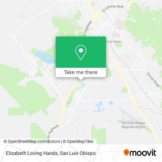 Elizabeth Loving Hands map