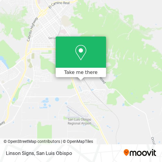 Linson Signs map