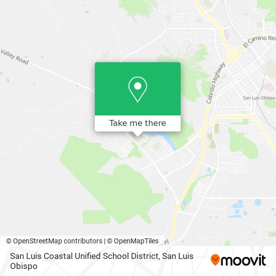 Mapa de San Luis Coastal Unified School District