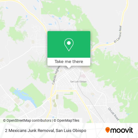 2 Mexicans Junk Removal map