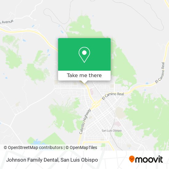 Johnson Family Dental map