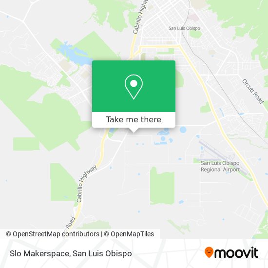 Slo Makerspace map