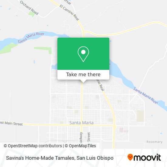 Savina's Home-Made Tamales map