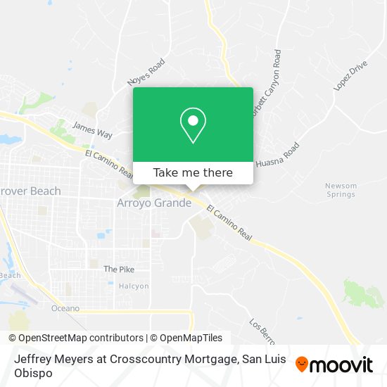 Mapa de Jeffrey Meyers at Crosscountry Mortgage