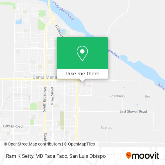 Mapa de Ram K Setty, MD Faca Facc