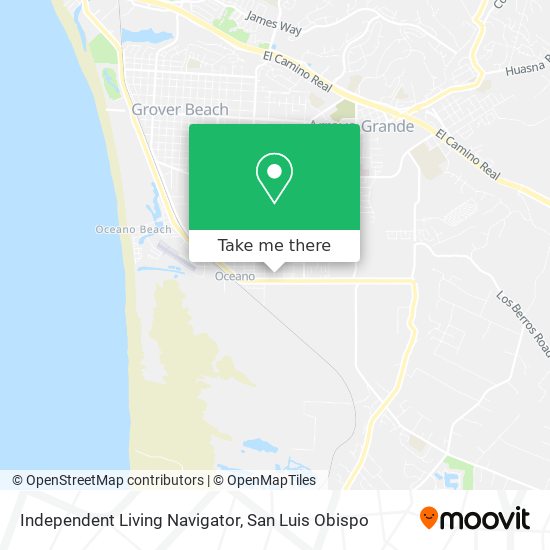 Independent Living Navigator map