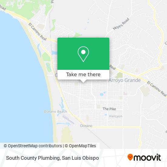 South County Plumbing map