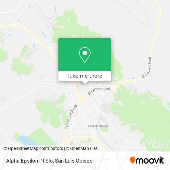 Mapa de Alpha Epsilon PI Slo