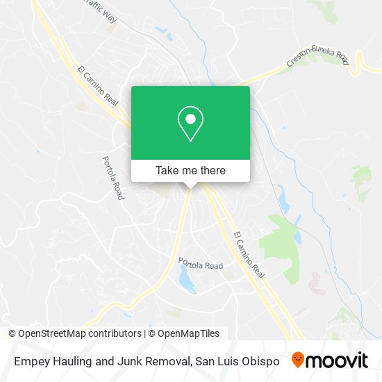 Empey Hauling and Junk Removal map