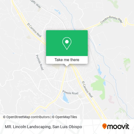 MR. Lincoln Landscaping map