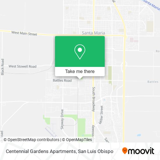 Centennial Gardens Apartments map