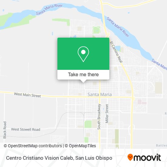 Mapa de Centro Cristiano Vision Caleb