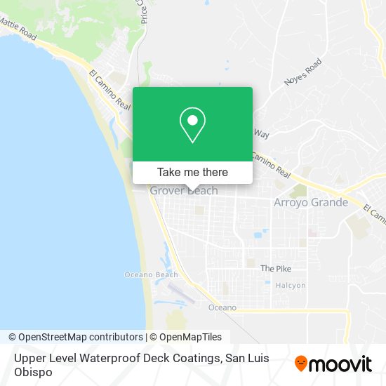 Upper Level Waterproof Deck Coatings map