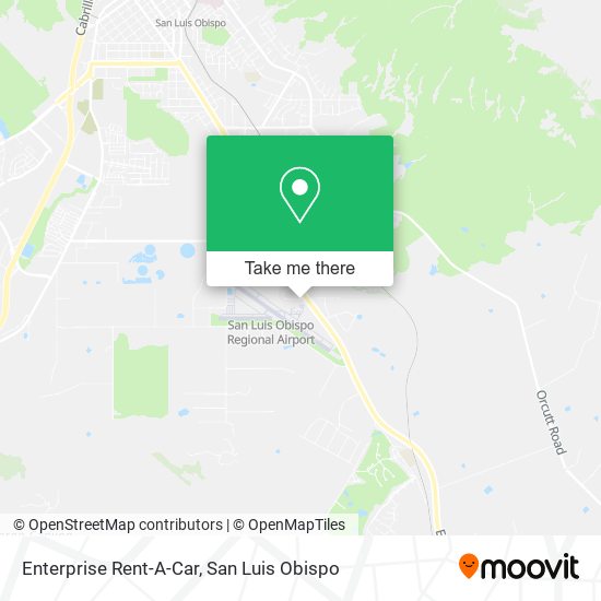 Enterprise Rent-A-Car map