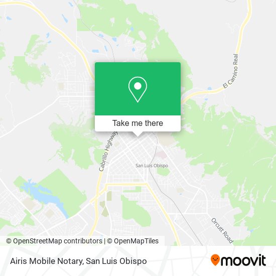 Airis Mobile Notary map