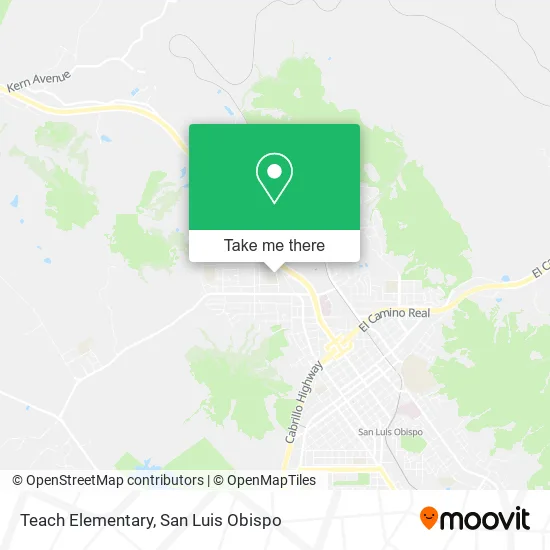 Mapa de Teach Elementary