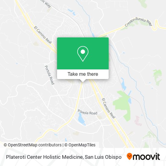 Plateroti Center Holistic Medicine map
