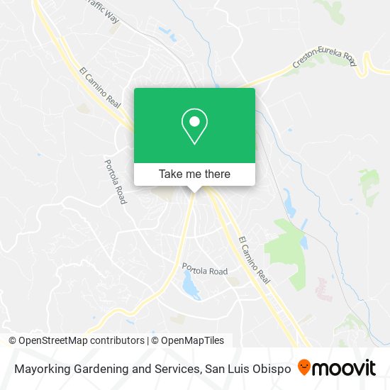 Mayorking Gardening and Services map