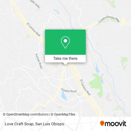 Love Craft Soap map