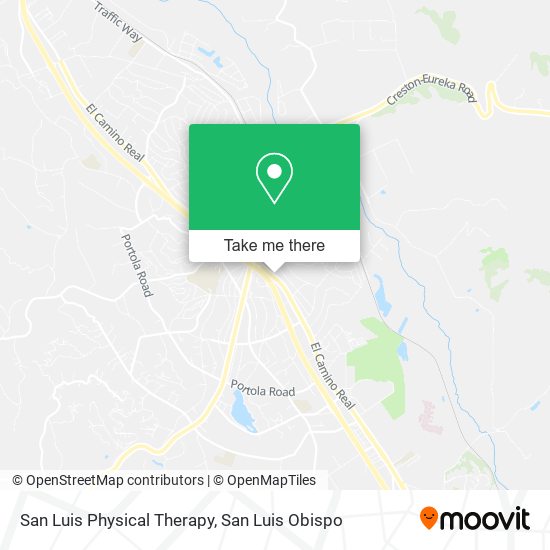 San Luis Physical Therapy map