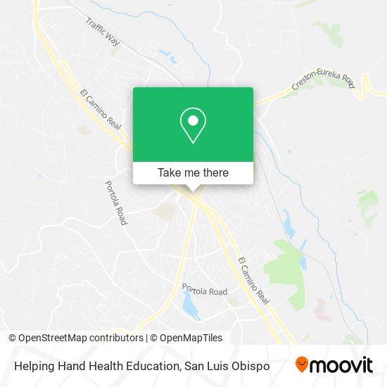 Helping Hand Health Education map