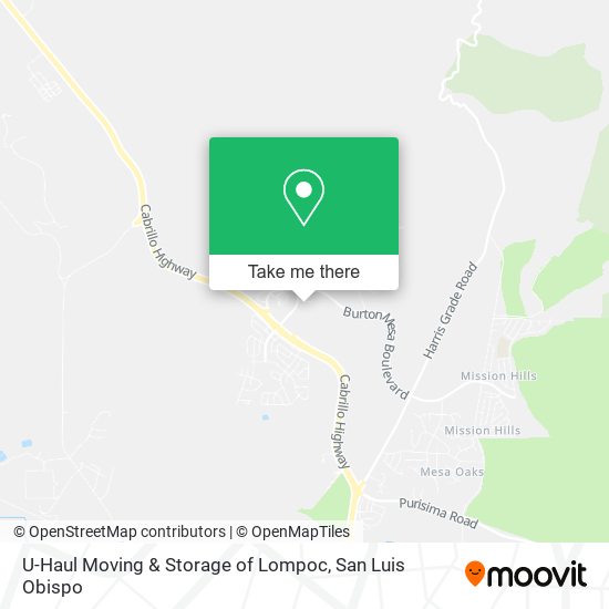 U-Haul Moving & Storage of Lompoc map