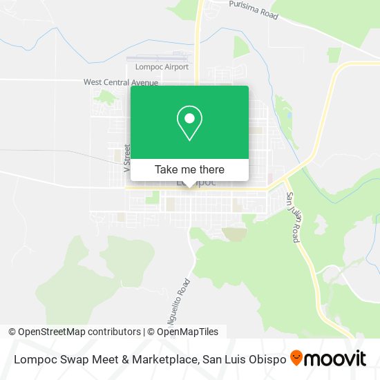 Mapa de Lompoc Swap Meet & Marketplace