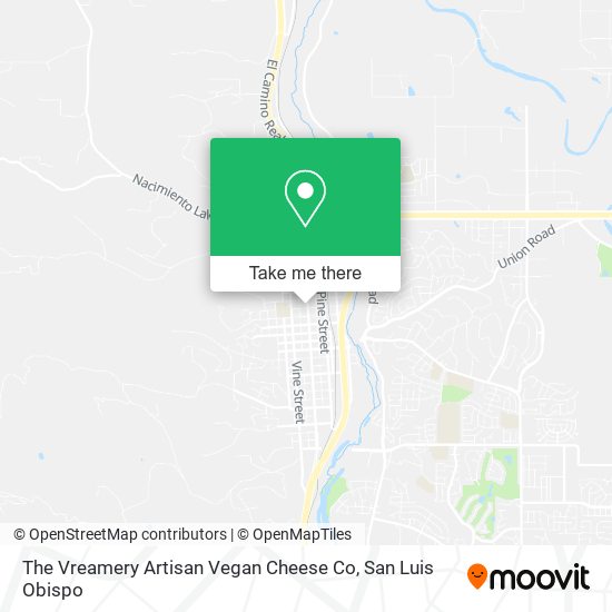 The Vreamery Artisan Vegan Cheese Co map