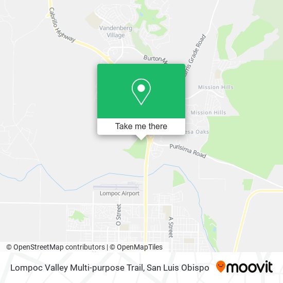 Mapa de Lompoc Valley Multi-purpose Trail