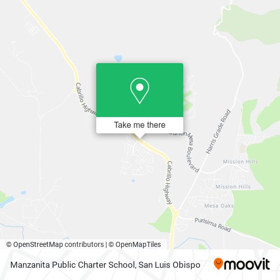 Mapa de Manzanita Public Charter School