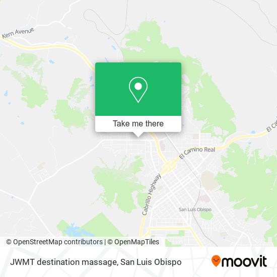 JWMT destination massage map